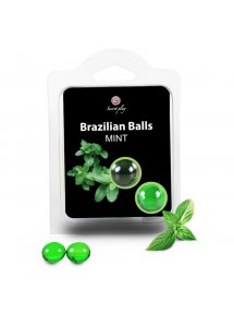 SECRETPLAY - BRAZYLIJSKIE KULKI 2 SZTUKI MIĘTOWE