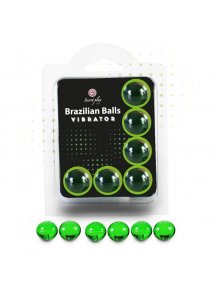 SECRETPLAY - BRAZYLIJSKIE KULKI 6 SZTUK EFEKT WIBRACJI