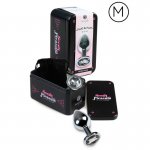 SECRETPLAY - KOREK ANALNY Z PRZEZROCZYSTYM KRYSZTAŁEM 7 CM