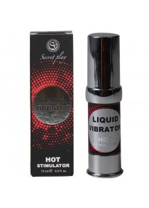 SECRETPLAY - ŻEL INTYMNY PŁYNNY WIBRATOR STYMULUJĄCY I ROZGRZEWAJĄCY 15 ML