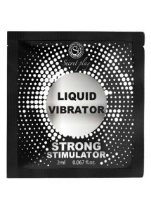 SECRETPLAY - SILNY ŻEL INTYMNY PŁYNNY WIBRATOR STYMULUJĄCY 2 ML