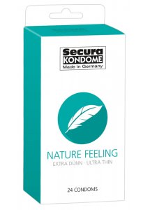 SECURA - PREZERWATYWY CIENKOŚCIENNE Z WILGOTNĄ POWŁOKĄ 24SZT
