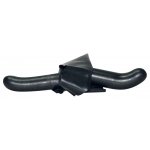 DAMSKIE LATEKSOWE MAJTECZKI Z DWOMA WBUDOWANYMI DILDAMI CZARNE