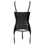 SEKSOWNA KOSZULKA Z SIATECZKĄ I STRINGAMI/BASQUE