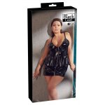 SEKSOWNA BŁYSZCZĄCA SUKIENKA Z ZAMKIEM/VINYL DRESS XL