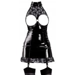 SEKSOWNA MINI SUKIENKA Z KORONKĄ BEZ BIUSTU/DRESS