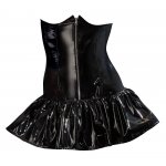 WINYLOWA SPÓDNICA BEZ BIUSTU/VINYL DRESS