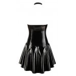 WINYLOWA SUKIENKA Z SIATECZKĄ NA BIUŚCIE/VINYL DRESS