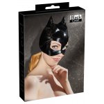 WINYLOWA MASKA Z KOCIMI USZAMI/VINYL HEAD MASK