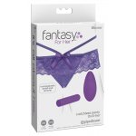 SEKSOWNE KORONKOWE MAJTECZKI Z VIBROBULLETEM I PILOTEM