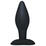 SILIKONOWY KOREK ANALNY DUŻY(12CM)-BLACK VELVETS
