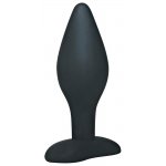 SILIKONOWY KOREK ANALNY DUŻY(12CM)-BLACK VELVETS