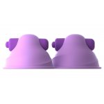 WIBRUJĄCE ZACISKI NA SUTKI (SSĄCE) FIOLETOWE