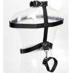 SIR RICHARDS - PASY DO KRĘPOWANIA CIAŁA BDSM CZARNE