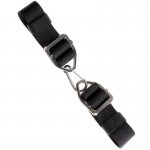 SIR RICHARDS - KAJDANKI NA NADGARSTKI LUB KOSTKI CZARNE BDSM