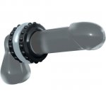 SIR RICHARDS - PODWÓJNY PIERŚCIEŃ EREKCYJNY NA PENISA SZARY