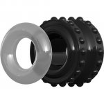 SIR RICHARDS - PODWÓJNY PIERŚCIEŃ EREKCYJNY NA PENISA SZARY