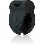 SIR RICHARDS - WIBRACYJNY SILIKONOWY MASTURBATOR OTWARTY CZARNY