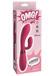 OMG - WIBRATOR KRÓLICZEK Z 10 TRYBAMI WIBRACJI RÓŻOWY 21CM