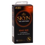 SKYN KING SIZE - PREZERWATYWY BEZLATEKSOWE POWLEKANE NA MOKRO 10SZT