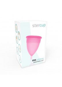 STERCUP - SILIKONOWY KUBECZEK MENSTRUACYJNY RÓŻOWY S