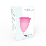 STERCUP - SILIKONOWY KUBECZEK MENSTRUACYJNY RÓŻOWY S