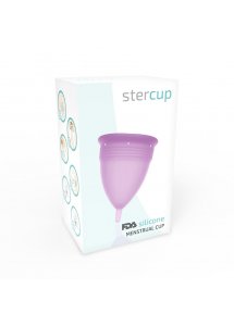 STERCUP - SILIKONOWY KUBECZEK MENSTRUACYJNY FIOLETOWY L