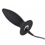 STOŻKOWY KOREK ANALNY WIBRACYJNY S(11CM)-BLACK VELVETS