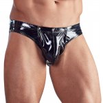 SLIPY MĘSKIE WINYLOWE BDSM/BRIEFS