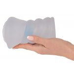 STROKER - PRZEZROCZYSTY MASTURBATOR Z PIERŚCIENIEM NA PENISA