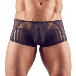 SVENJOYMENT - SEKSOWNE PÓŁPRZEZROCZYSTE MĘSKIE BOKSERKI Z PASECZKAMI