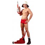 SVENJOYMENT - CZERWONE MĘSKIE BOKSERKI Z SUWAKIEM I KIESZONKĄ