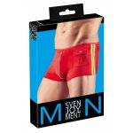 SVENJOYMENT - CZERWONE MĘSKIE BOKSERKI Z SUWAKIEM I KIESZONKĄ