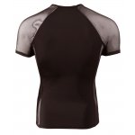 SVENJOYMENT - CZARNA MĘSKA KOSZULKA PRZEZROCZYSTA PO BOKACH