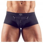 SVENJOYMENT - CZARNE MĘSKIE BOKSERKI W STYLU PIRACKIM Z KIESZENIĄ