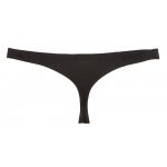 SVENJOYMENT - CZARNE MĘSKIE STRINGI Z OTWOREM NA PENISA I JĄDRA