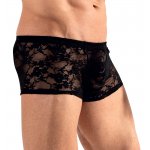 SVENJOYMENT - MĘSKIE BOKSERKI Z PRZEŚWITUJĄCEJ KORONKI CZARNE