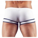 SVENJOYMENT - BIAŁE MĘSKIE STRINGI W MARYNARSKIM STYLU Z 3 PASKAMI