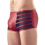 SVENJOYMENT - SEKSOWNE BOKSERKI Z CZERWONYMI PASKAMI I SIATECZKĄ