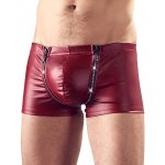 SVENJOYMENT - SEKSOWNE BOKSERKI Z ZAMKIEM NA PENISA CZERWONE