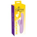 SWEET SMILE - WIBRATOR Z FUNKCJĄ PCHANIA I 10 TRYBAMI WIBRACJI 23 CM
