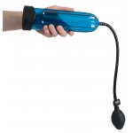 SWEET SMILE - NIEBIESKA POMPA PENISOWA Z KULKĄ POMPUJĄCĄ