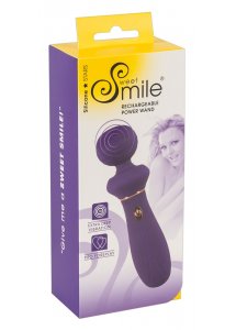 SWEET SMILE - MASAŻER POWER WAND DO STYMULACJI FIOLETOWY