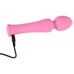 SWEET SMILE - RÓŻOWY MASAŻER ŁECHTACZKI Z RUCHOMĄ GŁÓWKĄ