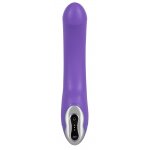 SWEET SMILE - SILNY WIBRATOR Z 3 CICHYMI SILNIKAMI Z 7 TRYBAMI WIBRACJI FIOLETOWY