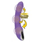 SWEET SMILE - SILNY WIBRATOR Z 3 CICHYMI SILNIKAMI Z 7 TRYBAMI WIBRACJI FIOLETOWY