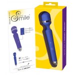 SWEET SMILE - NIEBIESKI MASAŻER ŁECHTACZKI Z 20 TRYBAMI WIBRACJI