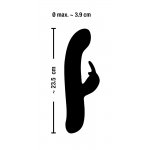 SWEET SMILE - JEDWABIŚCIE GŁADKI WIBRATOR KRÓLIKA 7 TRYBÓW WIBRACJI RÓŻOWY