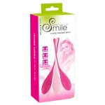 SWEET SMILE - ZESTAW 3 KULEK MIŁOSNYCH W KSZTAŁCIE KROPLI RÓŻOWE