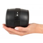 40 YEARS - MAŁY EKSKLUZYWNY MASTURBATOR 12 TRYBÓW WIBRACJI CZARNY